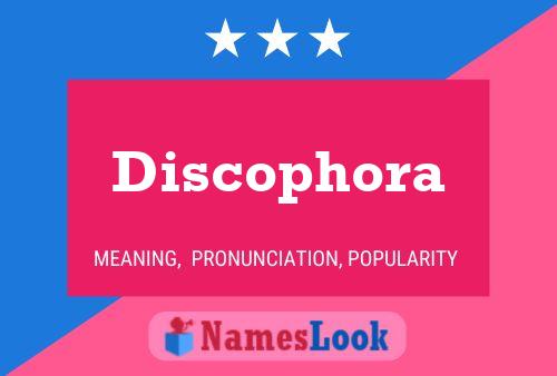 Poster del nome Discophora