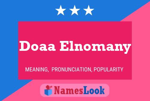 Poster del nome Doaa Elnomany