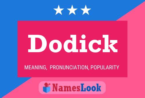 Poster del nome Dodick