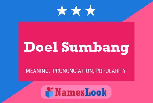 Poster del nome Doel Sumbang