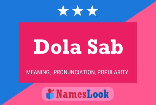 Poster del nome Dola Sab