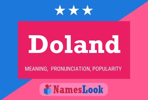 Poster del nome Doland