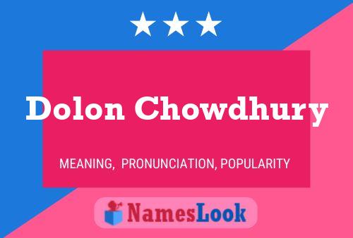 Poster del nome Dolon Chowdhury