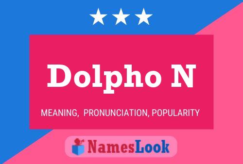 Poster del nome Dolpho N