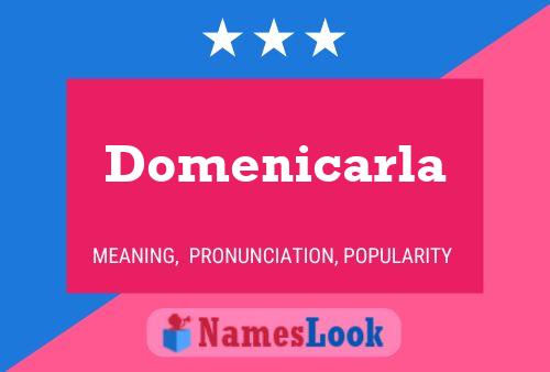 Poster del nome Domenicarla