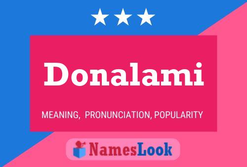 Poster del nome Donalami