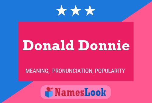 Poster del nome Donald Donnie