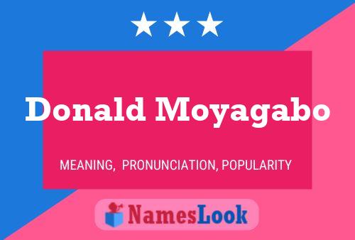 Poster del nome Donald Moyagabo