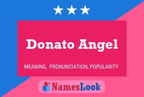 Poster del nome Donato Angel