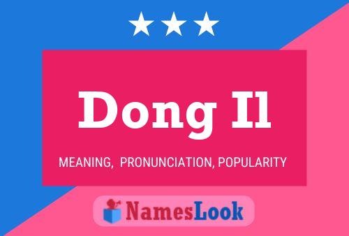 Poster del nome Dong Il