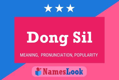 Poster del nome Dong Sil