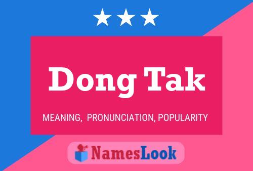 Poster del nome Dong Tak