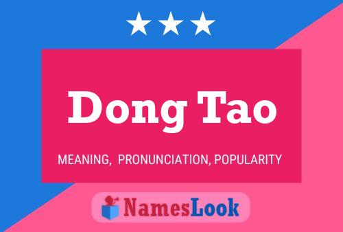 Poster del nome Dong Tao