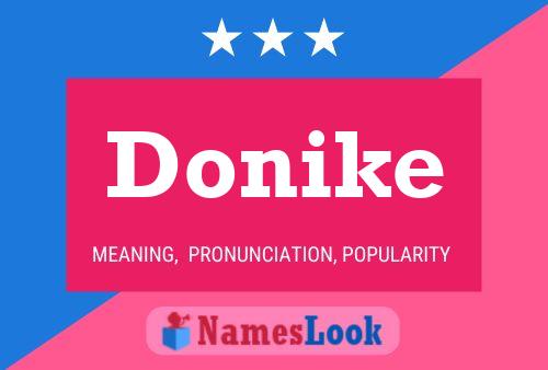 Poster del nome Donike