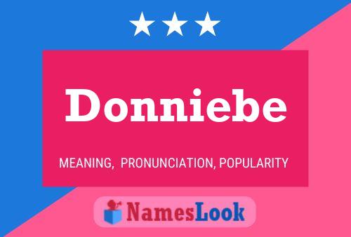 Poster del nome Donniebe