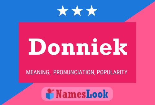 Poster del nome Donniek