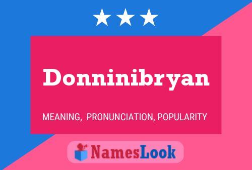 Poster del nome Donninibryan