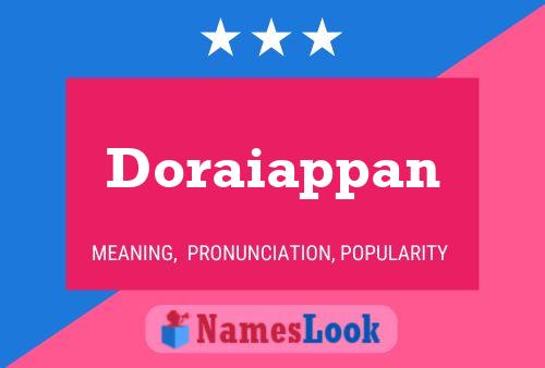 Poster del nome Doraiappan