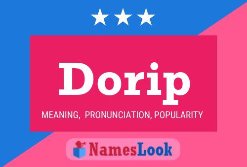 Poster del nome Dorip