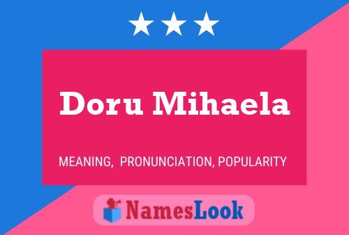 Poster del nome Doru Mihaela