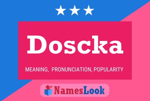 Poster del nome Doscka