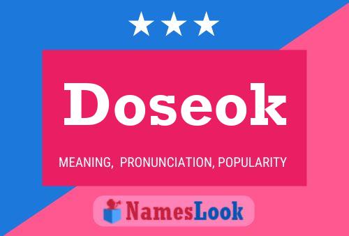 Poster del nome Doseok