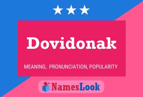 Poster del nome Dovidonak