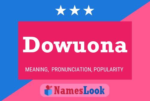 Poster del nome Dowuona