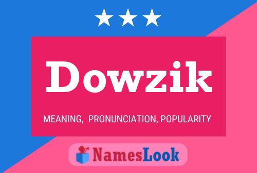 Poster del nome Dowzik