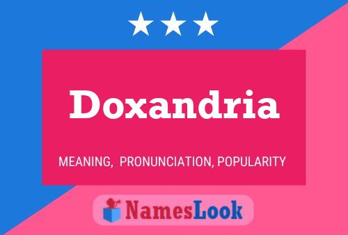 Poster del nome Doxandria