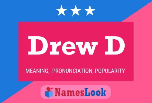 Poster del nome Drew D