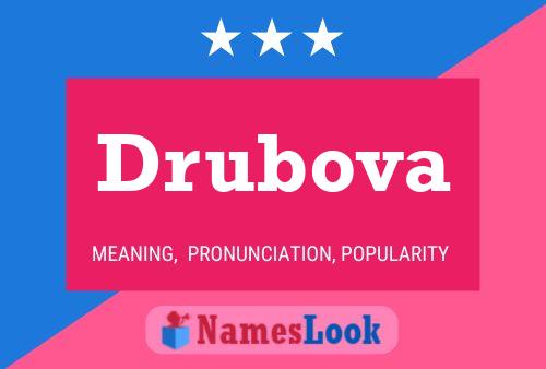 Poster del nome Drubova