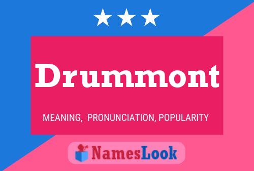 Poster del nome Drummont