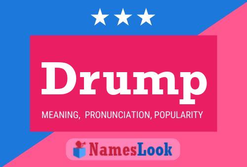 Poster del nome Drump