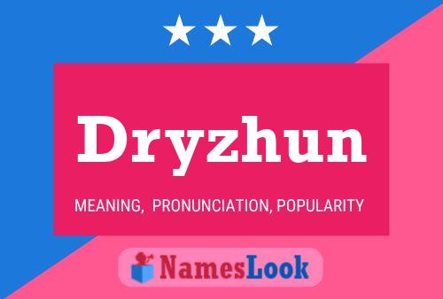 Poster del nome Dryzhun