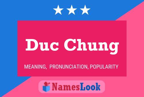 Poster del nome Duc Chung