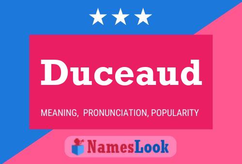 Poster del nome Duceaud