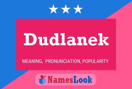 Poster del nome Dudlanek