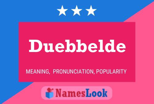 Poster del nome Duebbelde