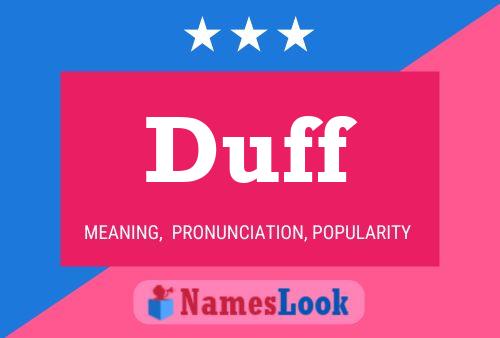 Poster del nome Duff