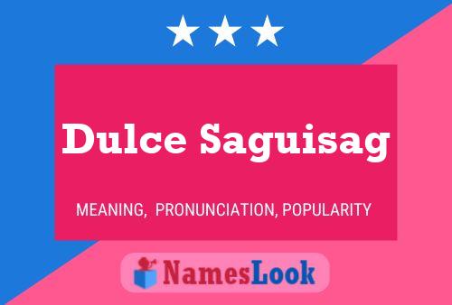 Poster del nome Dulce Saguisag