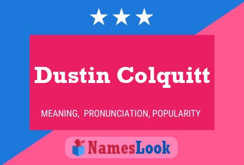 Poster del nome Dustin Colquitt