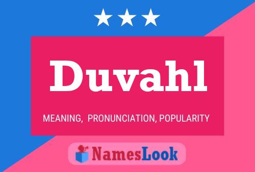 Poster del nome Duvahl