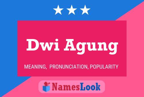 Poster del nome Dwi Agung