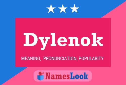 Poster del nome Dylenok