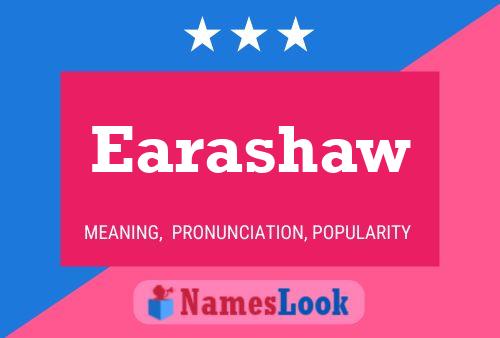 Poster del nome Earashaw