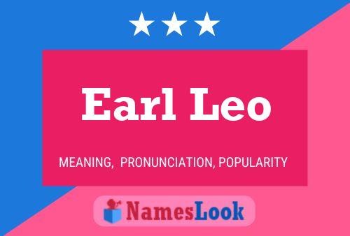 Poster del nome Earl Leo