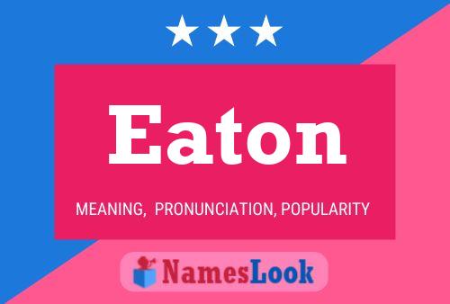 Poster del nome Eaton