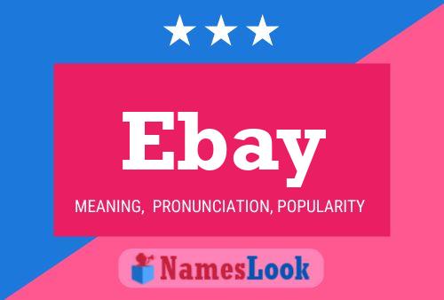 Poster del nome Ebay