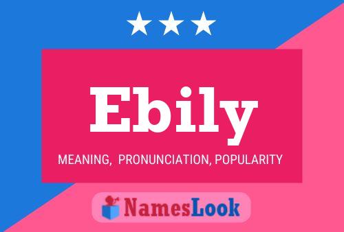 Poster del nome Ebily